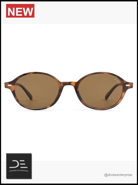 Retro Oval Round Polarized Sunglasses, UV400 Protection, Chic Vintage Trendy main image 5